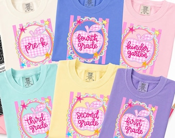 Back To School Shirt, Teacher T-shirt, Comfort Colors Shirt, Teacher Appreciation Gift, Back To School Tee