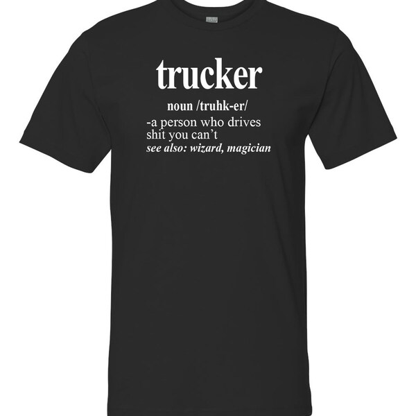 Truck Driver Etsy
