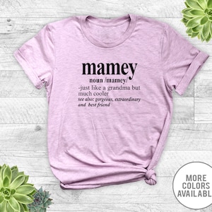 Mamey Noun - Unisex T-Shirt - Mamey Shirt - Mamey Gift - Gift For Mamey - Pregnancy Reveal Gift