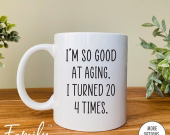 8Oth Birthday Gift- Birthday Coffee Mug, Turning 80, Funny Birthday Gift, Grandpa Birthday Gift, Funny Grandma Mug