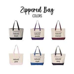 Retirement Gift, Retired Under New Management, Zippered Tote, Funny Retirement Present, Grandma Gift, Mother's Day Gift image 3