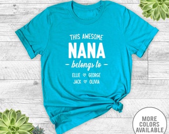 This Awesome Nana Belong to  - Unisex T-shirt - Nana Shirt