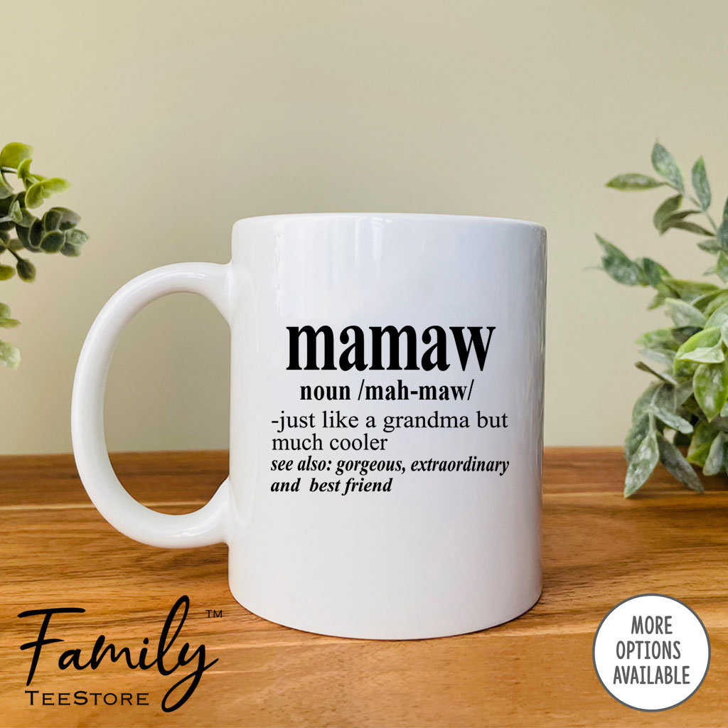 Mama Coffee mug — White Confetti Box