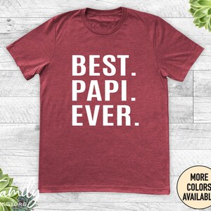 Best Papi Ever Unisex Shirt,  Papi Shirt, Gift For Papi, Father Day Gift