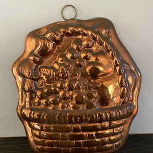 Vintage Copper Mold / Wall Hanging