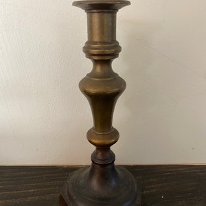 Cool Vintage Brass Candle Holder