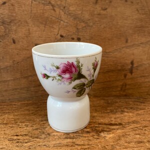 Vintage Floral Egg Cup