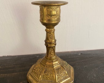 Beautiful Vintage Gold Decorative Candle Stick Holder