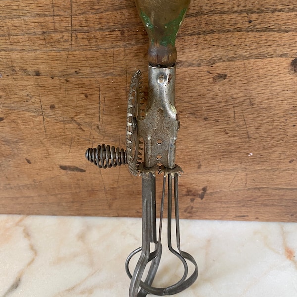 Antique Hand Mixer Etsy