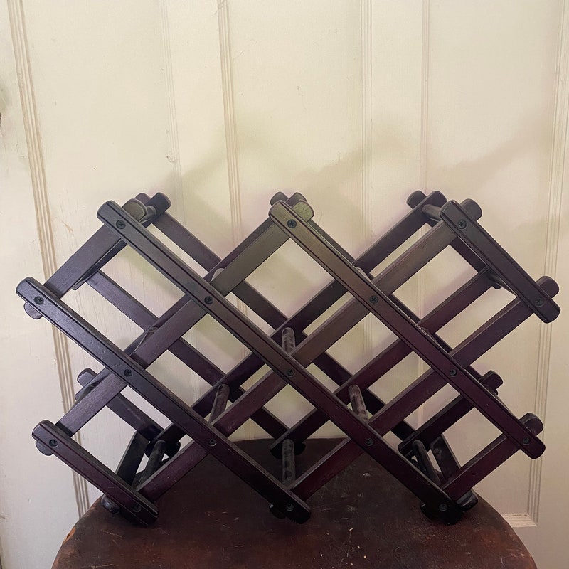 Antique Wine Rack - Etsy