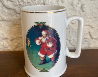 Coca Cola Santa Claus Mugs, 1996 Collector Edition, Set of 2 - Etsy