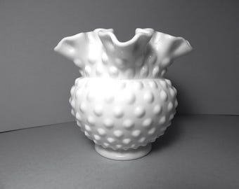 Fenton Art Glass co, No 3854-and a half inches, VASE or ROSE BOWL