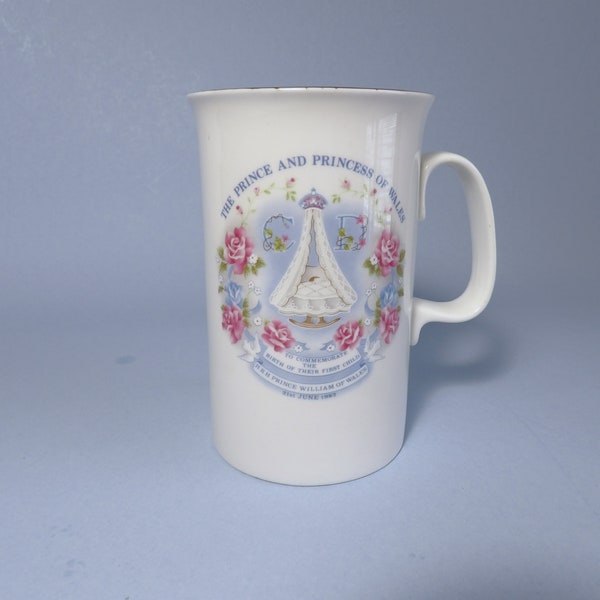 The Prince and Princess of Wales, MUG, to commemorate the birth of Prince William