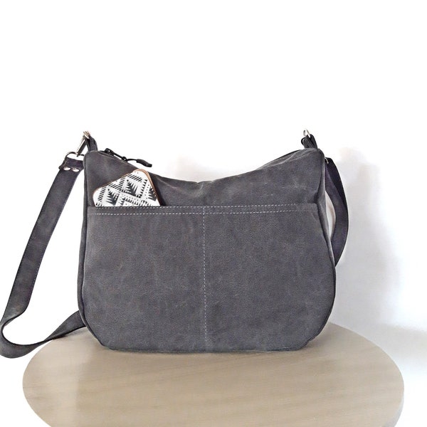 Light weight Crossbody bag, Water repellent hobo Bag, Shoulder bag, canvas Travel bag, gift for woman, different colors bag