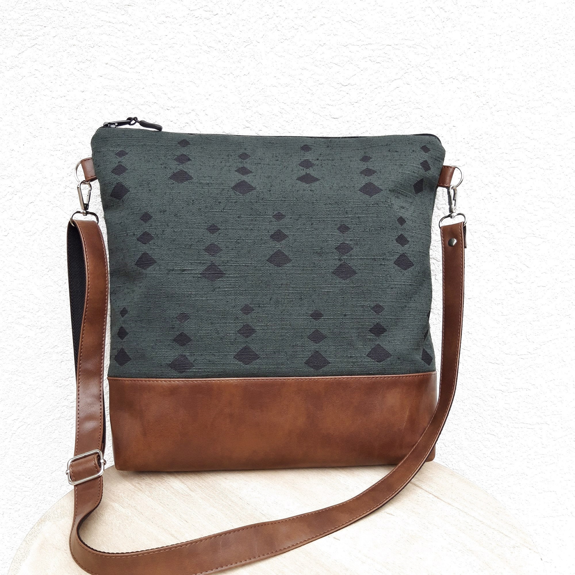 Canvas Crossbody Bag 