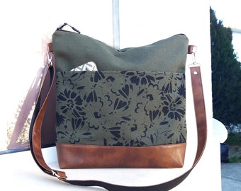 Umhängetasche Crossbody, Umhängetasche Braun, Umhängetasche Crossbody, Umhängetasche Mittelgroß
