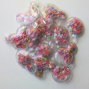 Mickey Snap Clip ~ Disney Haarschleife ~ Mickey Haarspange ~ Disney Haarspange ~ Mickey Mouse Clip ~ Snap Clip Set ~ Zopfclips ~ Schweinchen