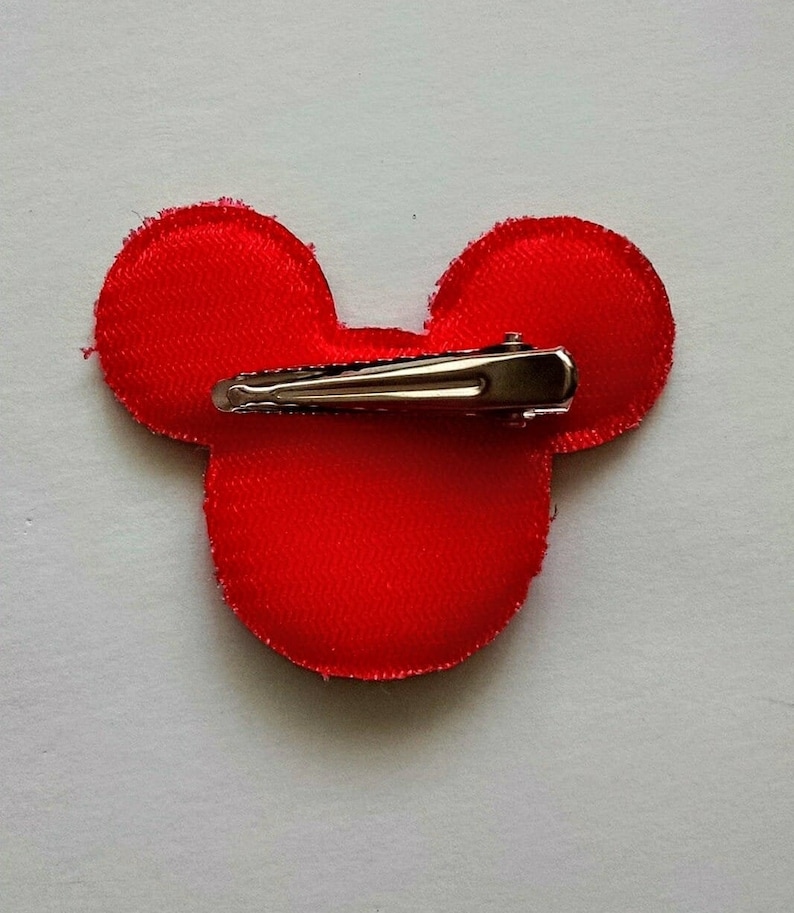 Mickey Snap Clip~disney Hair Bow~mickey Hair Clip~disney Hair Clip ...