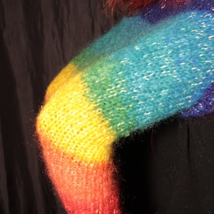 Unausweichliches Monoglove in Mohair-Kevlar-Mischung