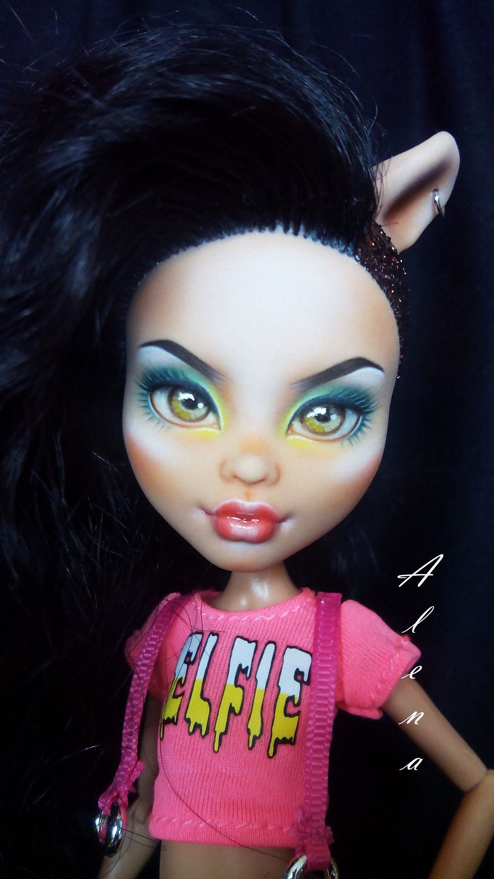 OOAK doll Monster High Howleen Wolf