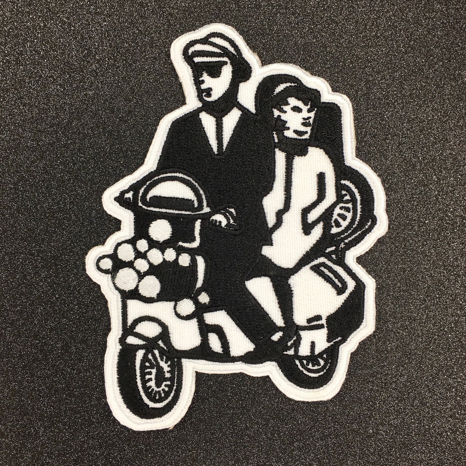 2tone Ska Scooter Patch Etsy