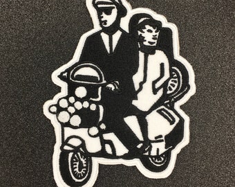 2-Tone Ska Scooter Patch