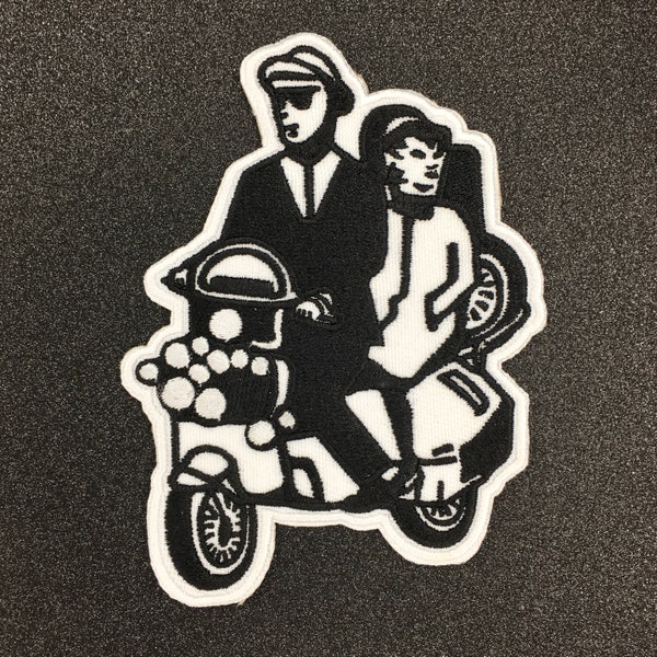 2-Tone Ska Scooter Patch