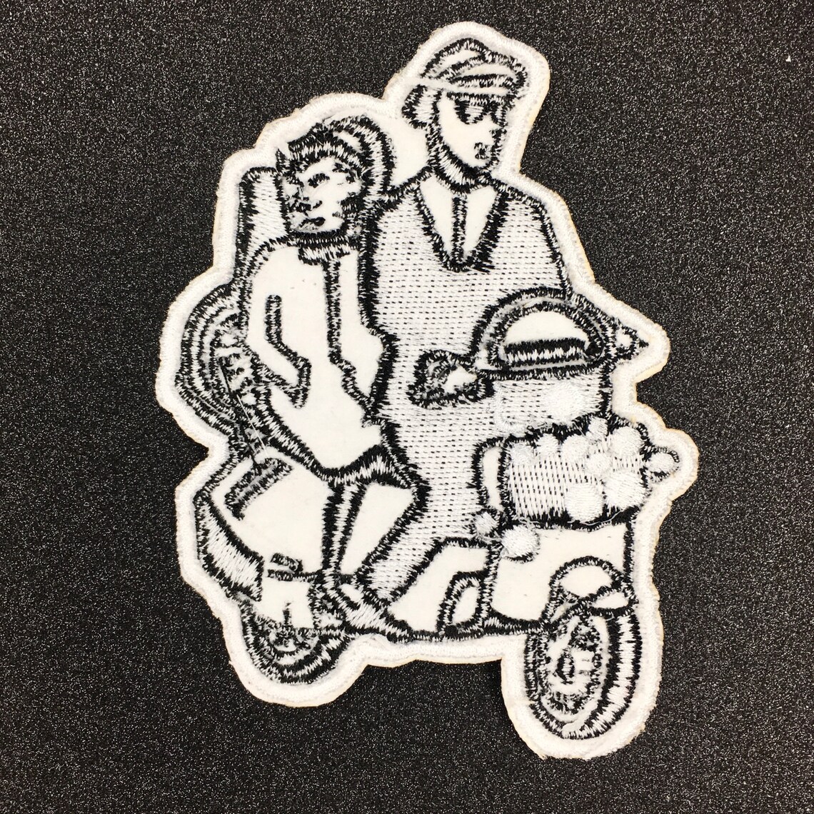 2tone Ska Scooter Patch Etsy