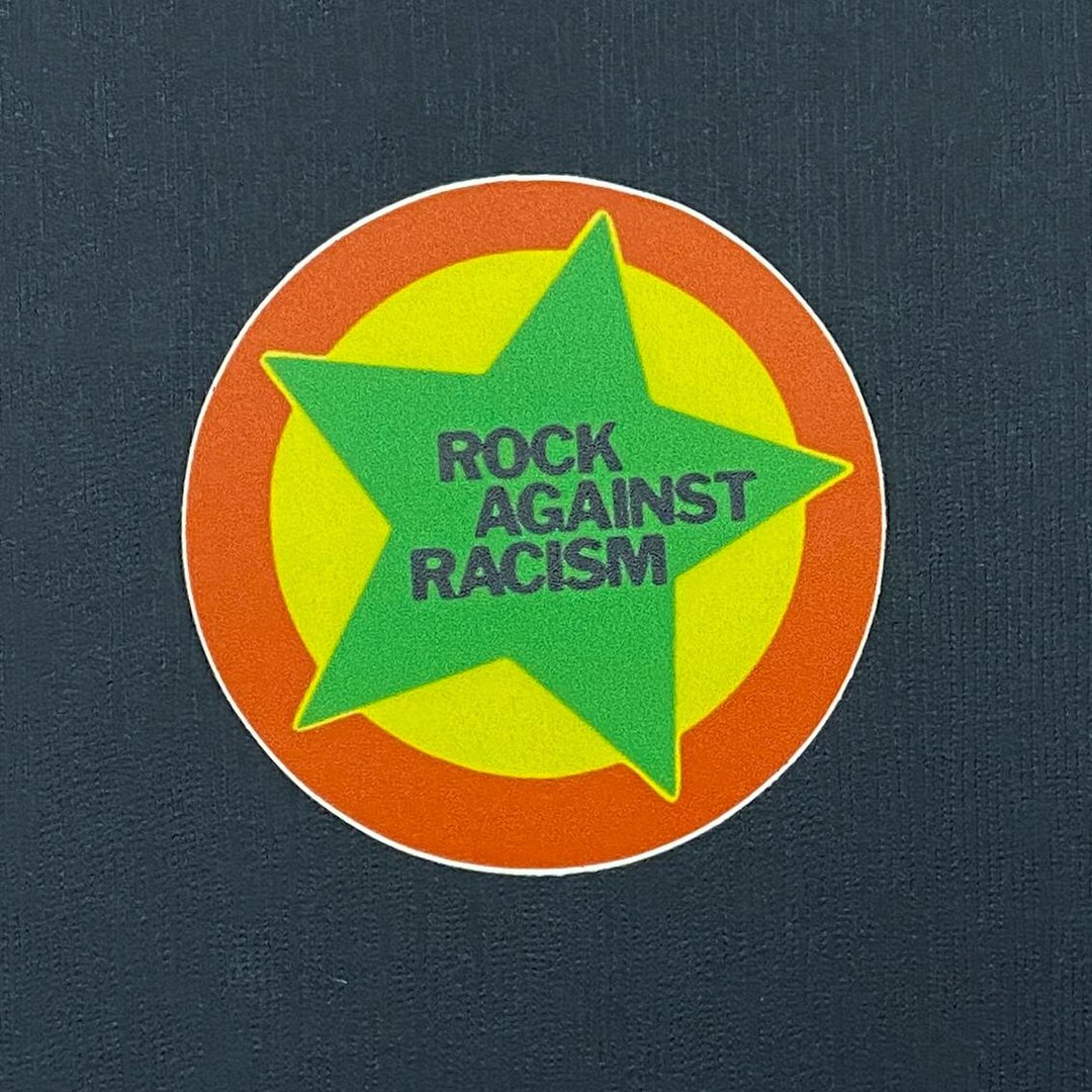 Rock Against Racism Button Rock Against Racism Sticker - Etsy