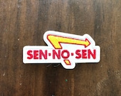 Embroidered morale patch: Sen no sen