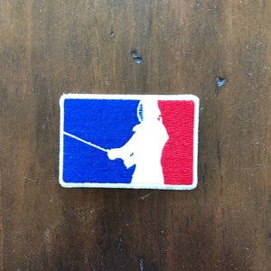 Embroidered Morale Patch: Major League Kendo with hook type backing