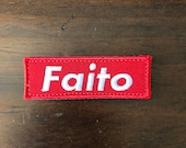 Embroidered Morale Patch for Martial Arts: Faito