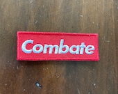 Sew on - Embroidered Morale Patch for Martial Arts: Combate