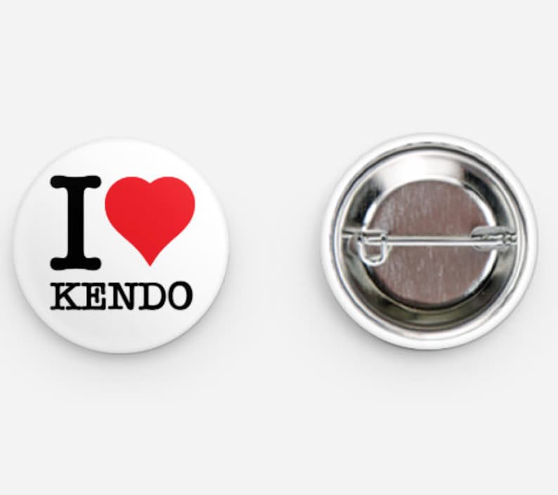 IHeartKendo Pinback Button Bild 2