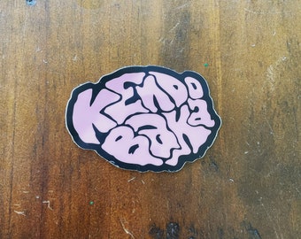 Kendo Baka Sticker (not holographic)