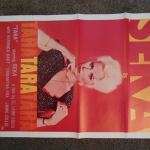 Seka Original Film Poster Xxx Etsy