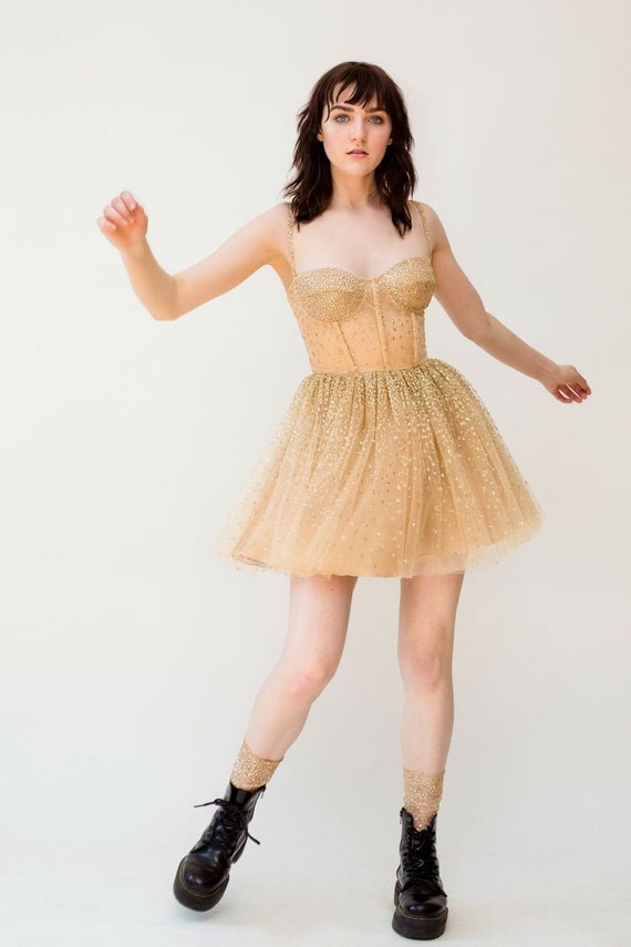 shimmer dress