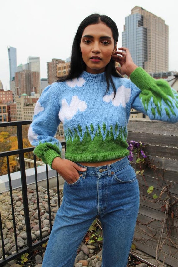Clouds Knit Sweater -  Canada