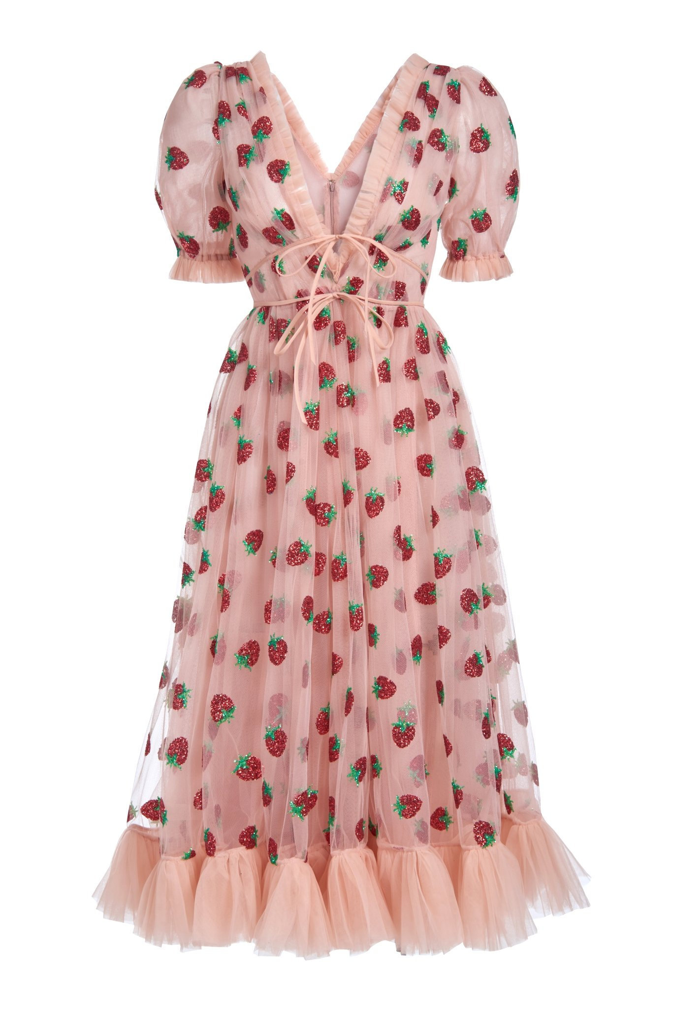 Strawberry sundress top