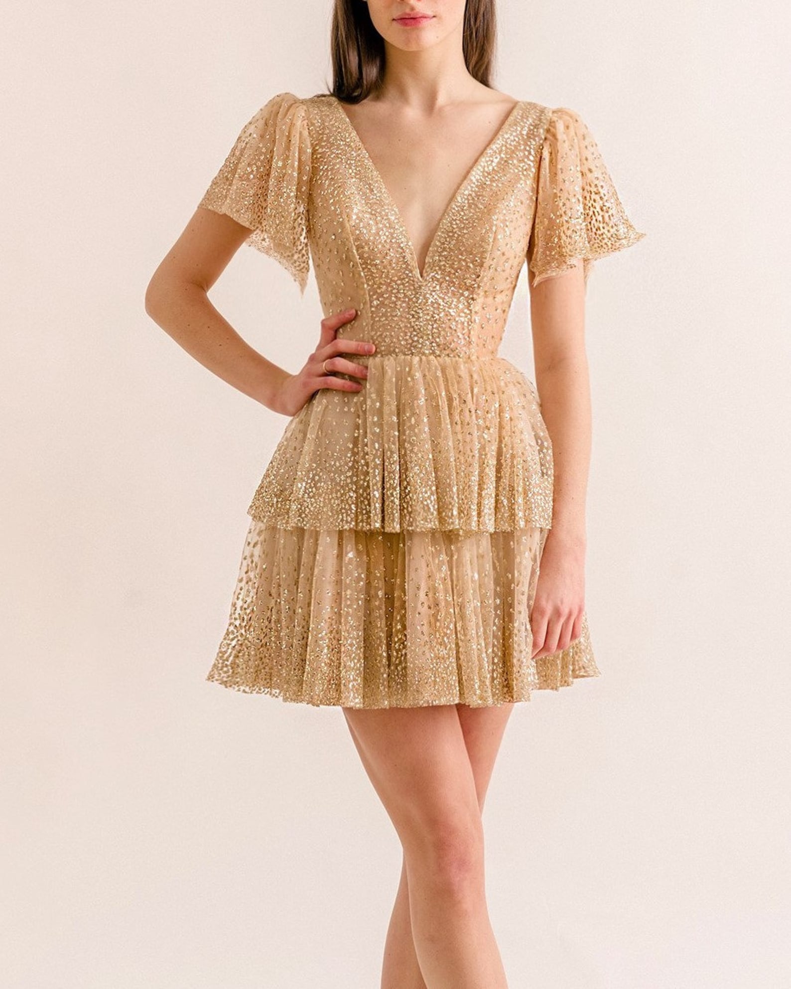 Sara Structured Mini Dress
