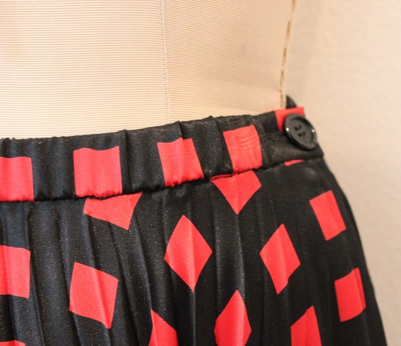 Jeanne Marc pleated skirt | 1980s Jeanne Marc skirt | 1980s Saks Fifth Avenue skirt
