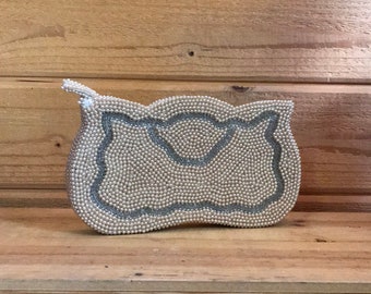Vintage beaded clutch | beaded clutch | vintage wedding clutch