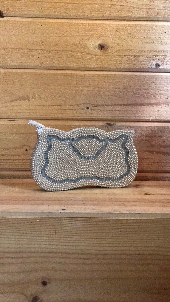 vintage wedding clutch