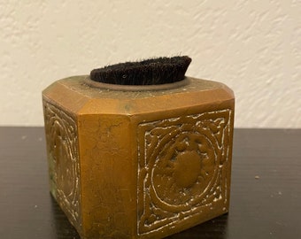 Tiffany Studios Pen Brush | Tiffany Studios #1085 | Vintage Tiffany Studios Desk set