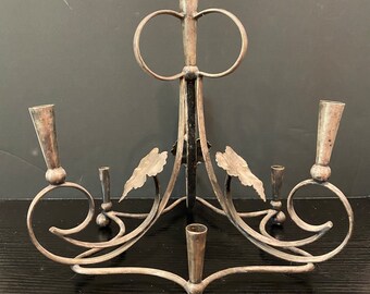 Epns silver candelabra | Silver candelabra | Haunted house candelabra