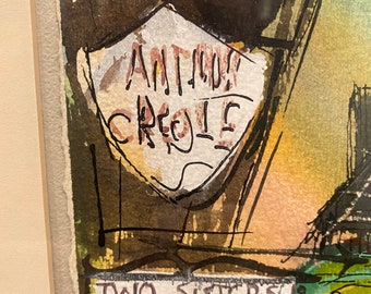 Tom Lane “Rue Royale” | Tom Lane French Quarter watercolor