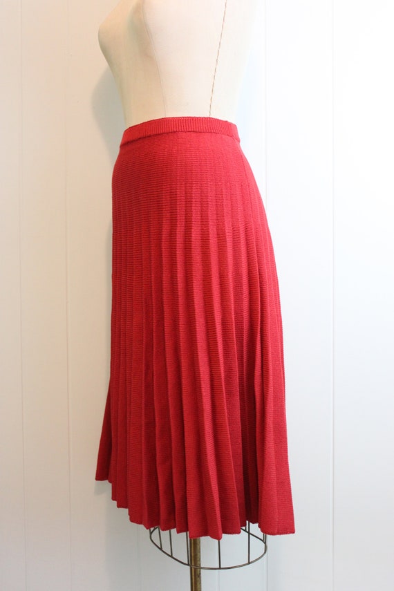 1960s Pleated skirt | high-waist Pleated Skirt | … - image 3