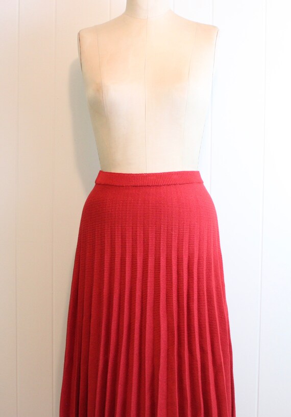 1960s Pleated skirt | high-waist Pleated Skirt | … - image 2