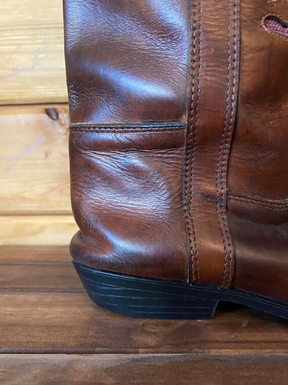 1990s leather boots | womens leather boots | vint… - image 5