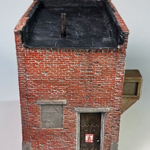 O/On30 1:48 Scale A-1 Cleaners for diorama, model railroading, kit building image 5
